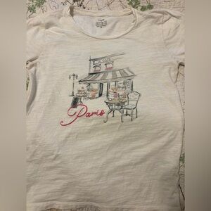 J.Crew Paris collector Tee S